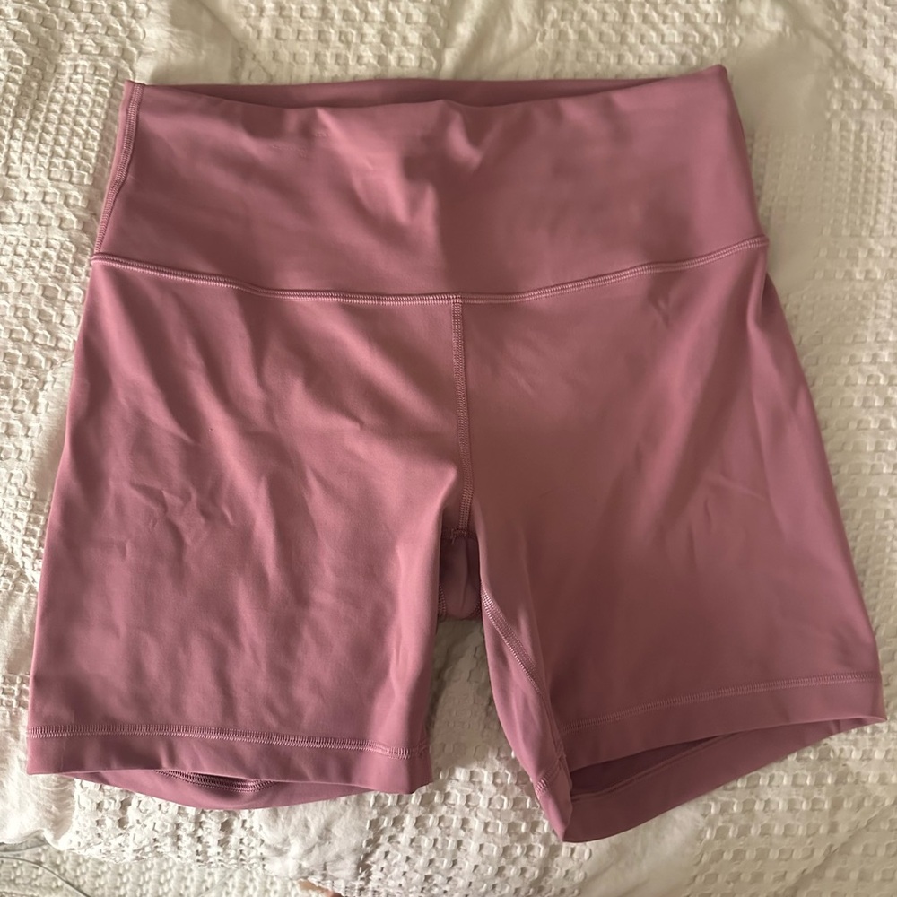 Wunder Train High Rise Shorts 6in Velvet Dust